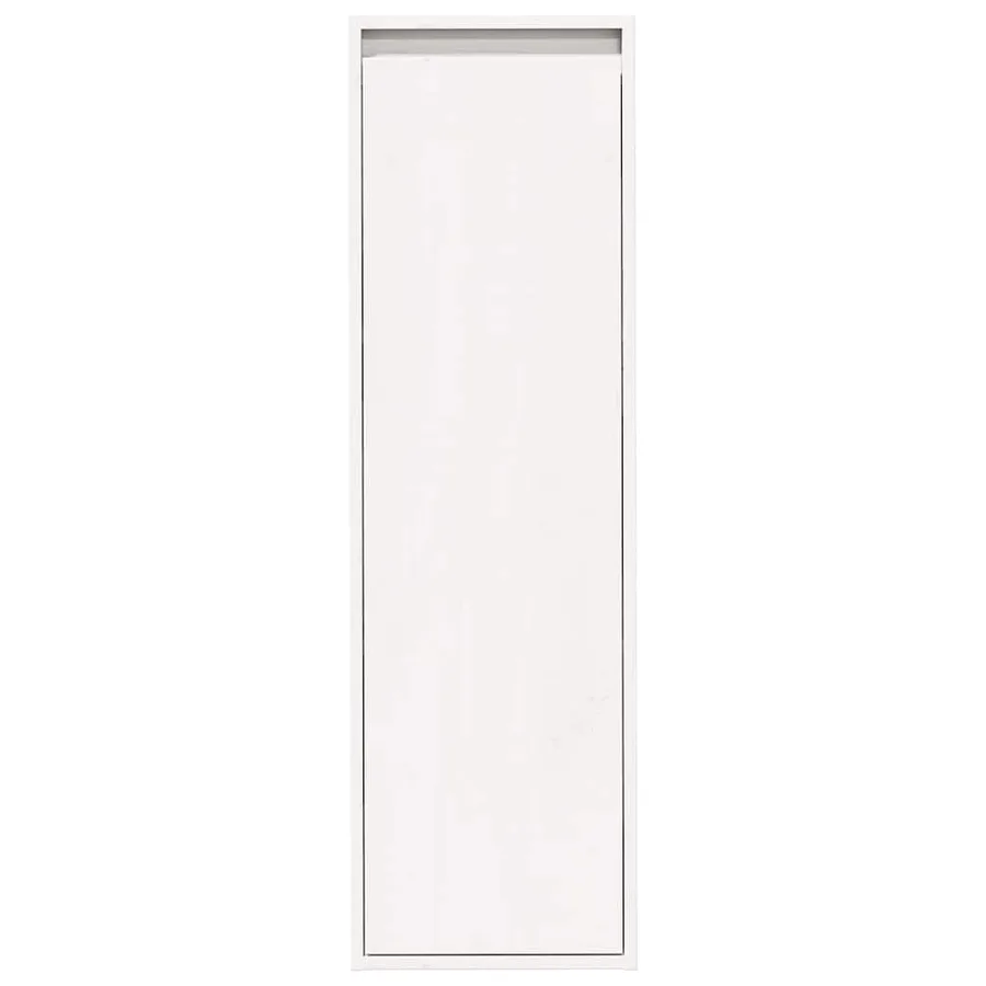 Armoires murales 2 pcs Blanc 30x30x100 cm Bois de pin massif - 5