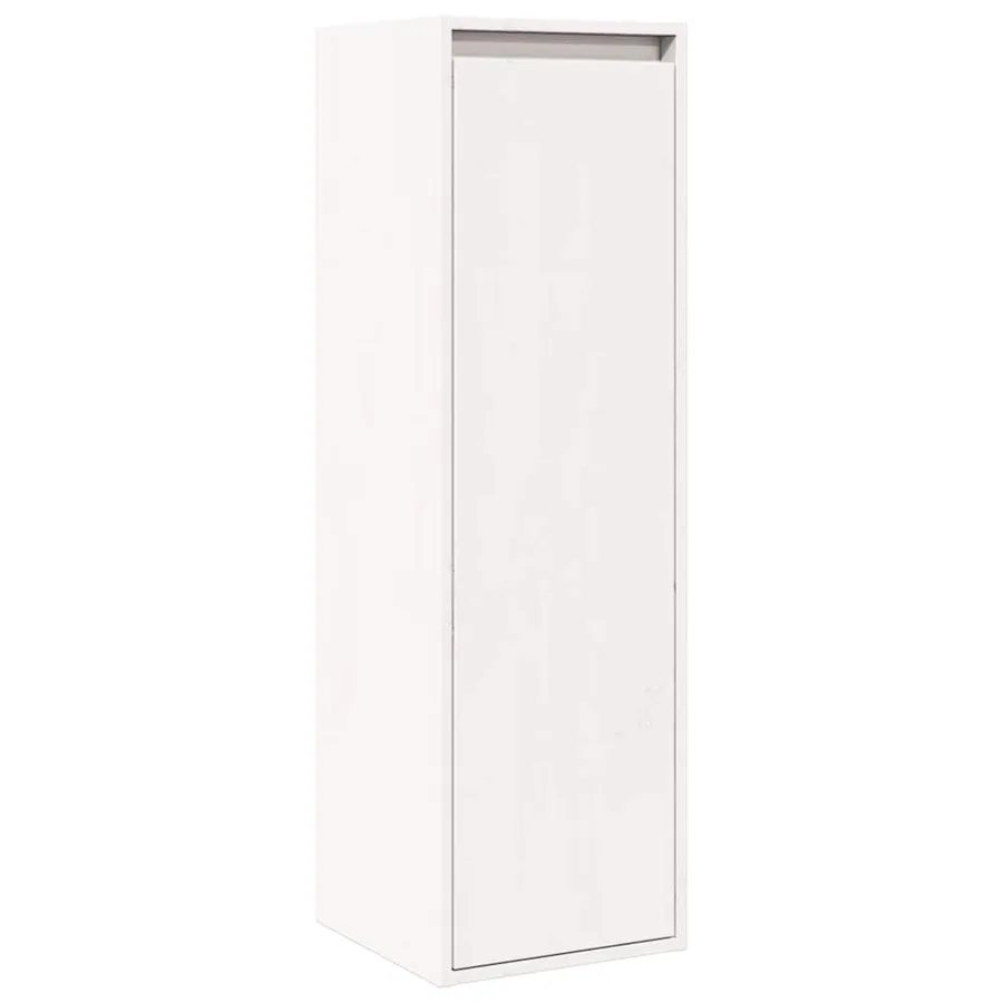 Armoires murales 2 pcs Blanc 30x30x100 cm Bois de pin massif - 7