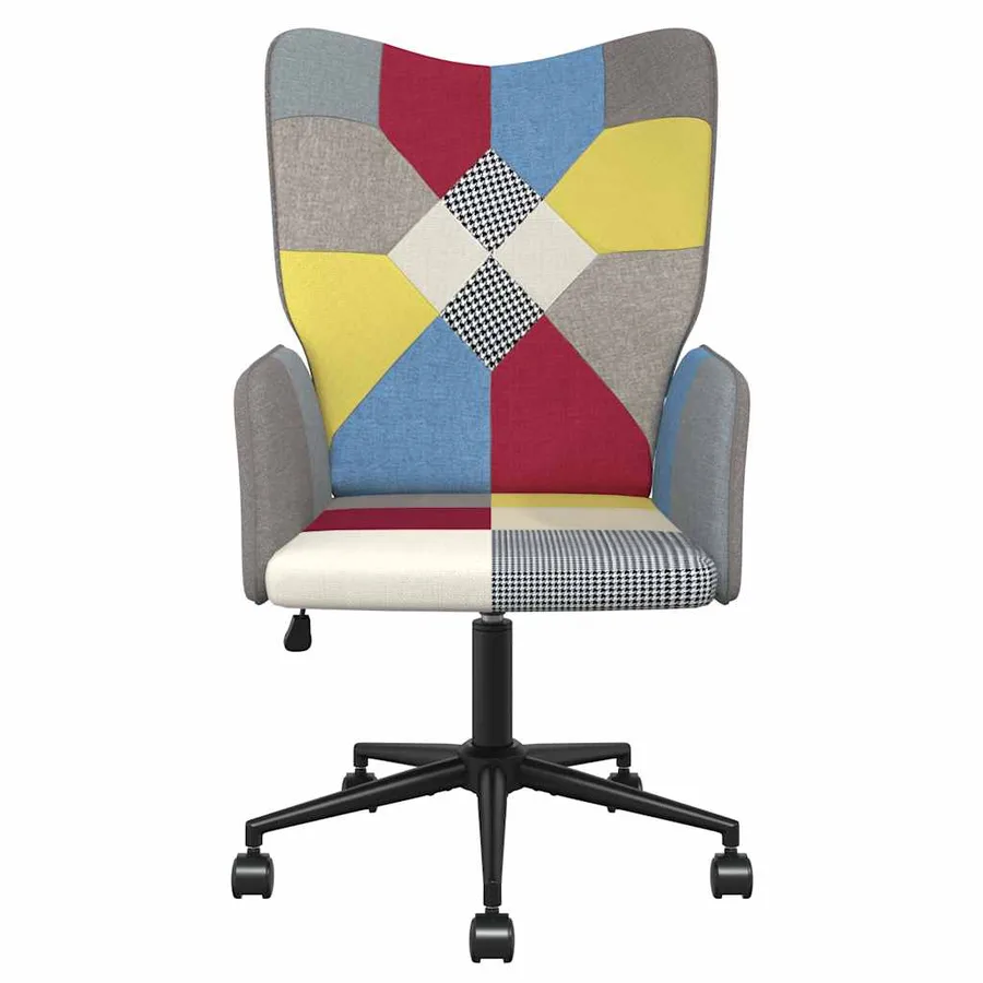 Chaise de relaxation Patchwork Tissu - 3