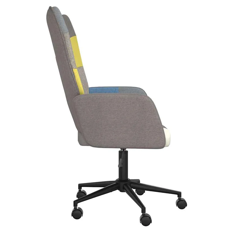 Chaise de relaxation Patchwork Tissu - 4