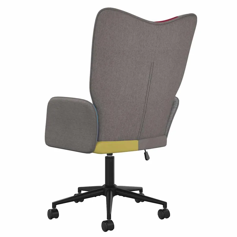 Chaise de relaxation Patchwork Tissu - 5