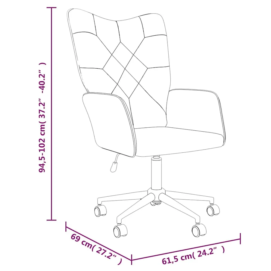 Chaise de relaxation Patchwork Tissu - 7