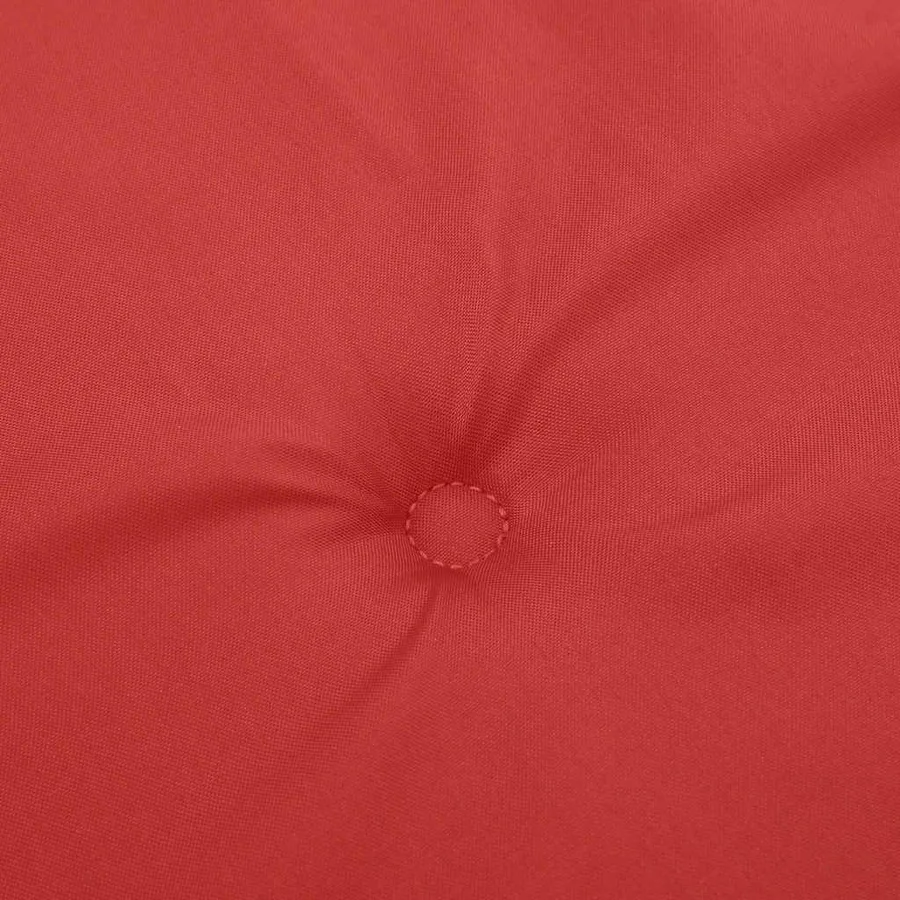 Coussin de banc de jardin rouge 180x50x3 cm tissu oxford - 5