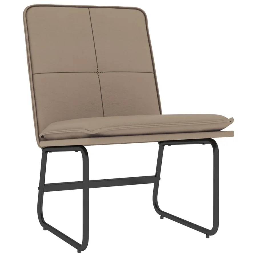 Chaise longue Cappuccino 54x75x76 cm Similicuir - 2