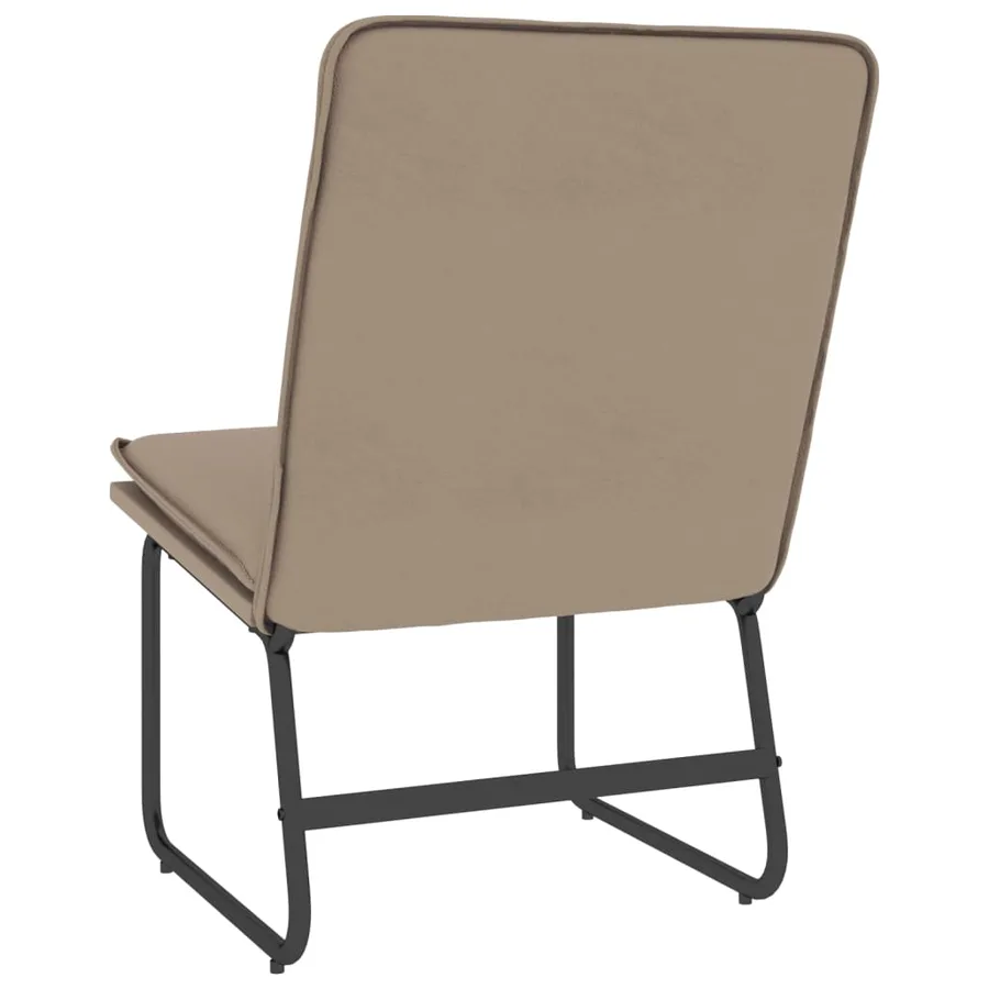 Chaise longue Cappuccino 54x75x76 cm Similicuir - 5