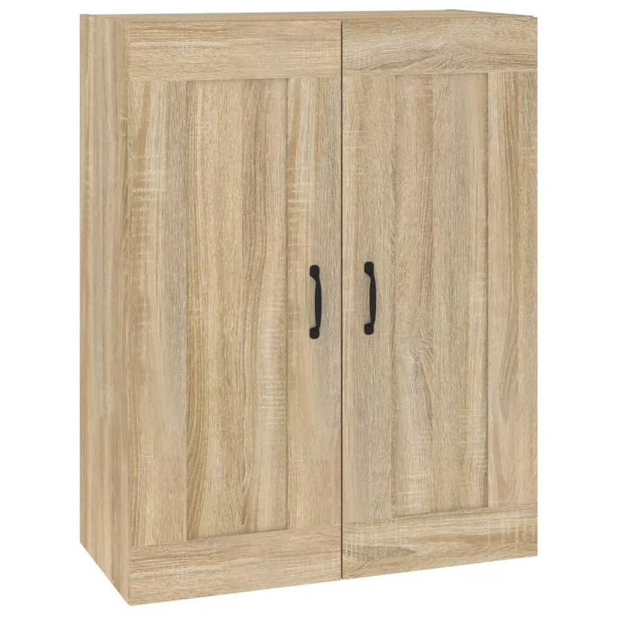 Armoire murale suspendue Chêne sonoma 69,5x32,5x90 cm - 2