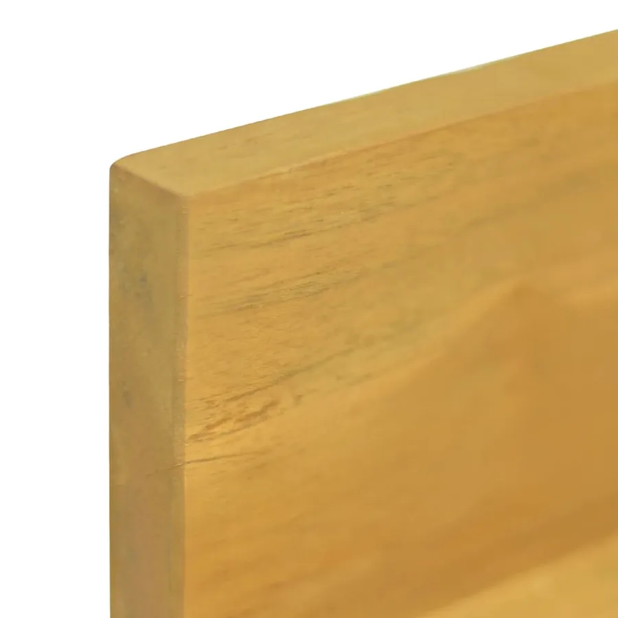 Étagères murales 2 pcs 60x10x10 cm Bois de teck massif - 6