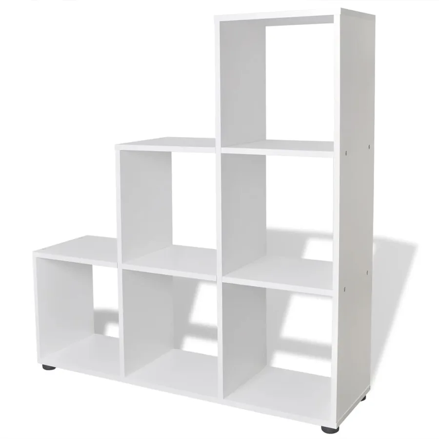 Bibliothèque/étagère 107 cm Blanc - 2