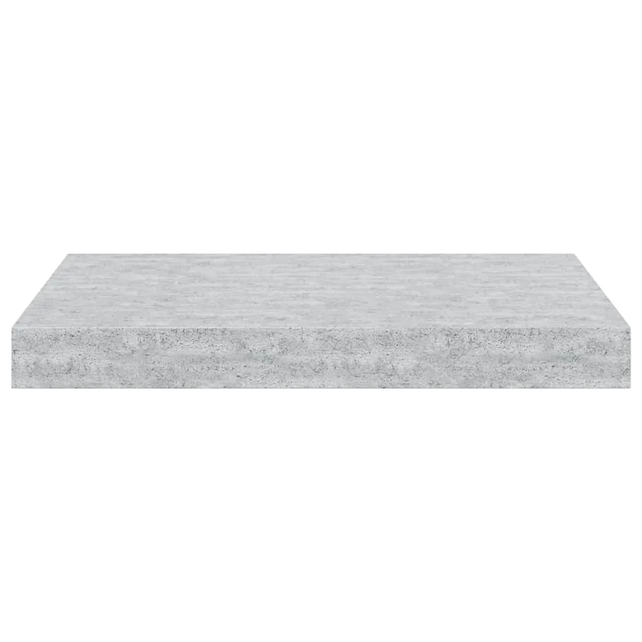 Étagères murales flottantes 4 pcs gris béton 40x23,5x3,8 cm MDF - 7