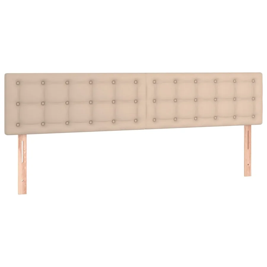 Sommier à lattes de lit avec matelas Cappuccino 200x200 cm - 6