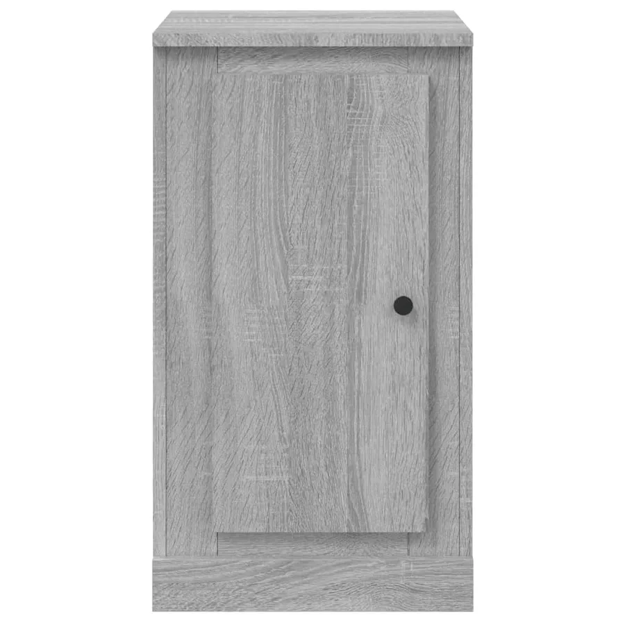 Buffet sonoma gris 37,5x35,5x67,5 cm bois d'ingénierie - 7