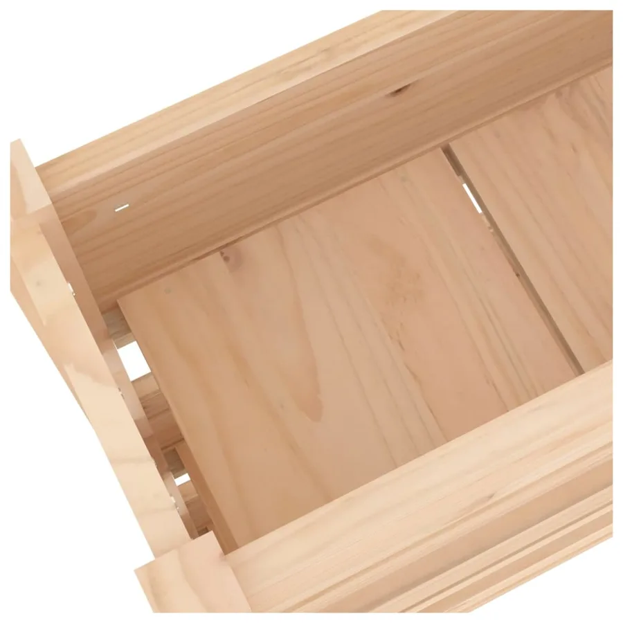 Jardinière 77x25x104,5 cm Bois massif de pin - 7