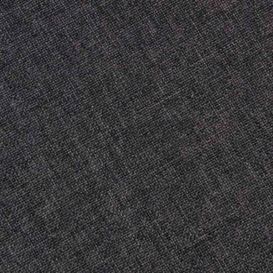 Chaises à manger lot de 2 bois courbé et tissu gris - 8