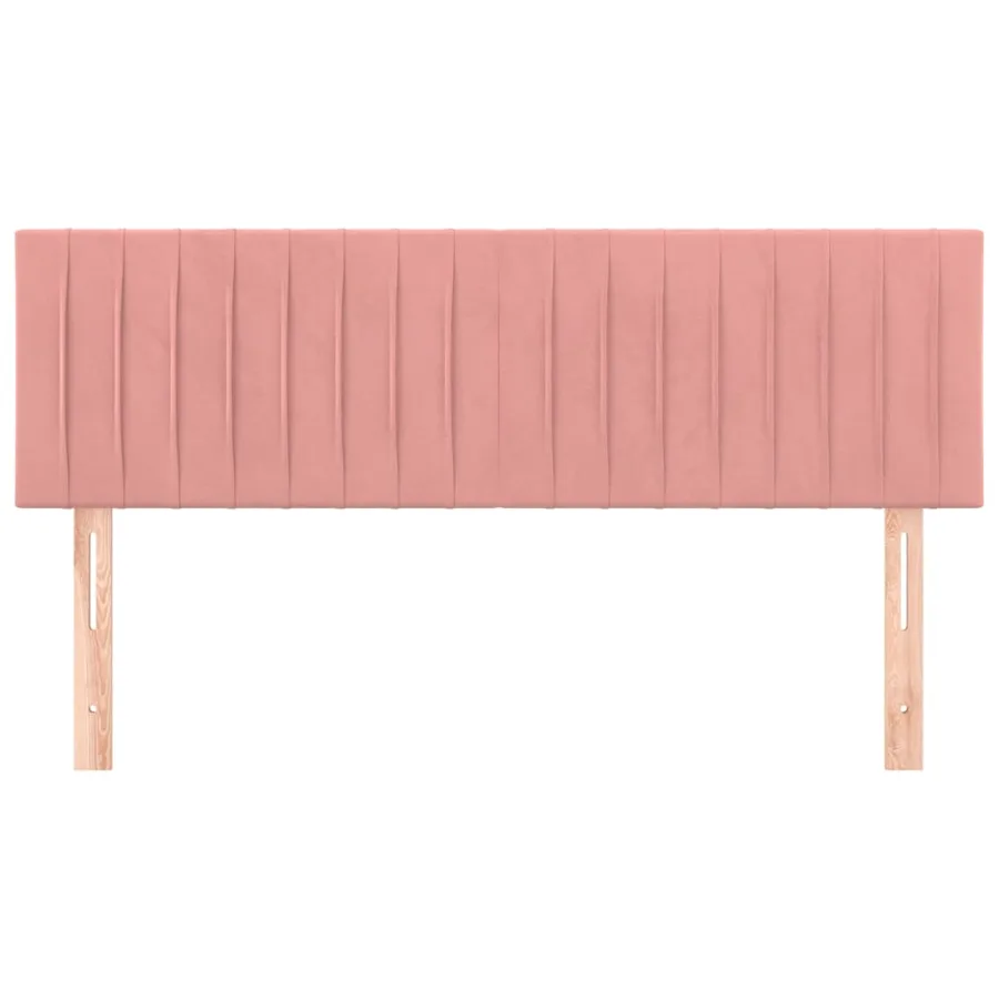 Têtes de lit Rose 144 x 5 x 78/88 cm Velours - 3