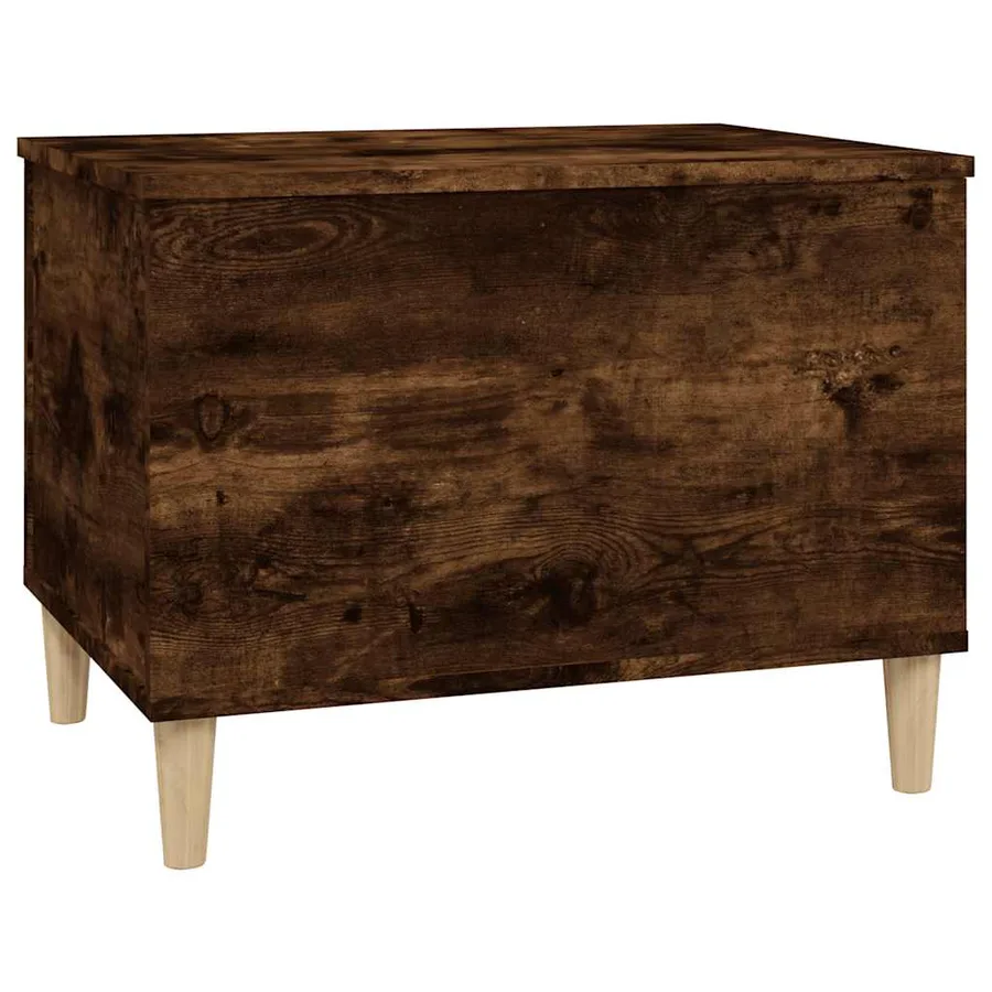 Table basse Chêne fumé 60x44,5x45 cm Bois d'ingénierie - 4