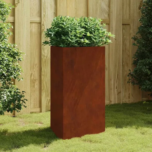 Jardinière 50x43x75 cm acier corten
