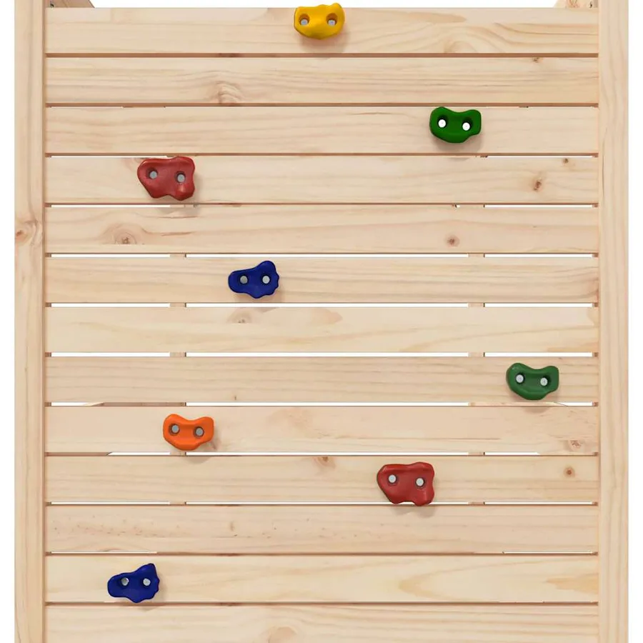 Aire de jeux d'extérieur bois de pin massif - 10