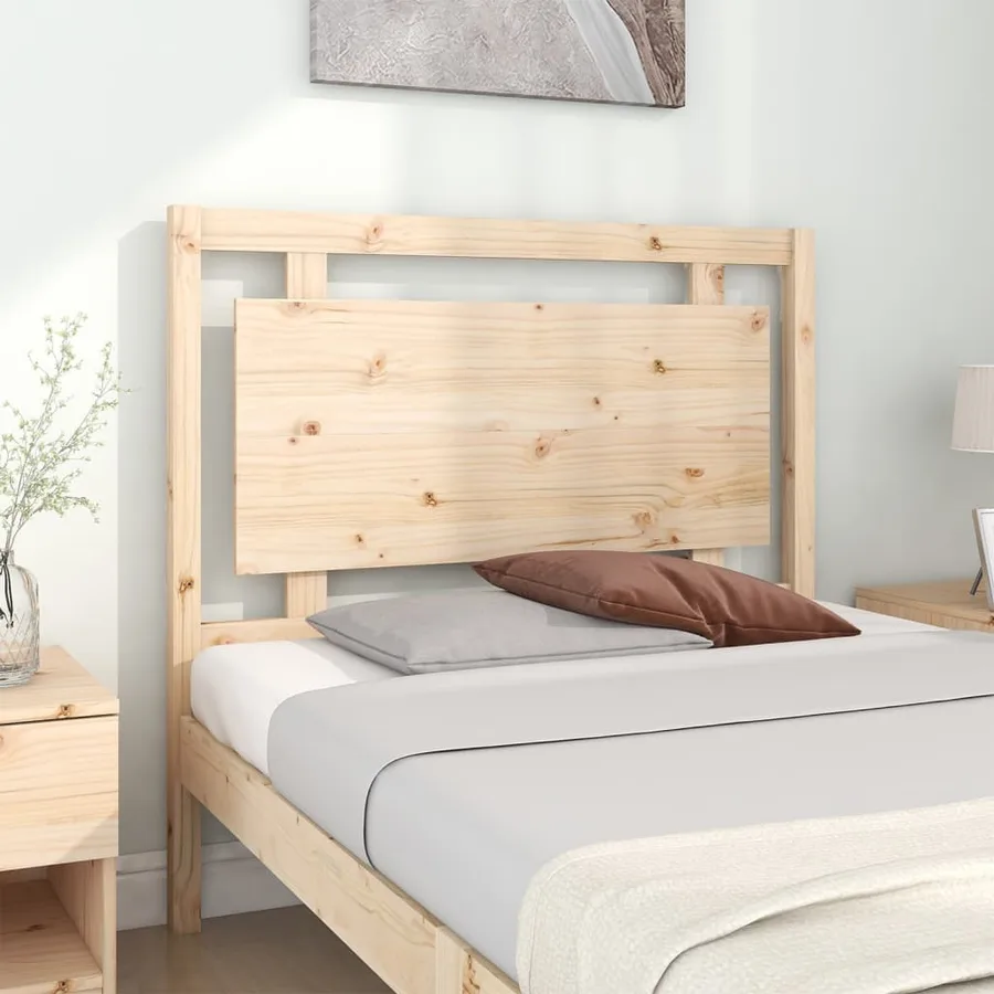 Tête de lit 105,5x4x100 cm Bois massif de pin - 3