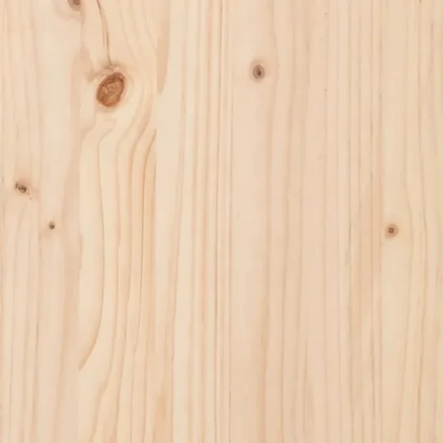 Tête de lit 105,5x4x100 cm Bois massif de pin - 5