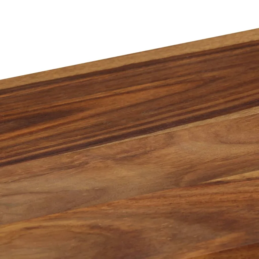Meuble TV 140x30x40 cm bois massif - 7