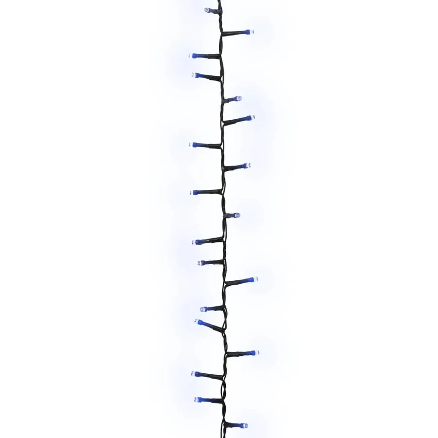 Guirlande à LED compacte avec 1000 LED Bleues 25 m PVC - 3