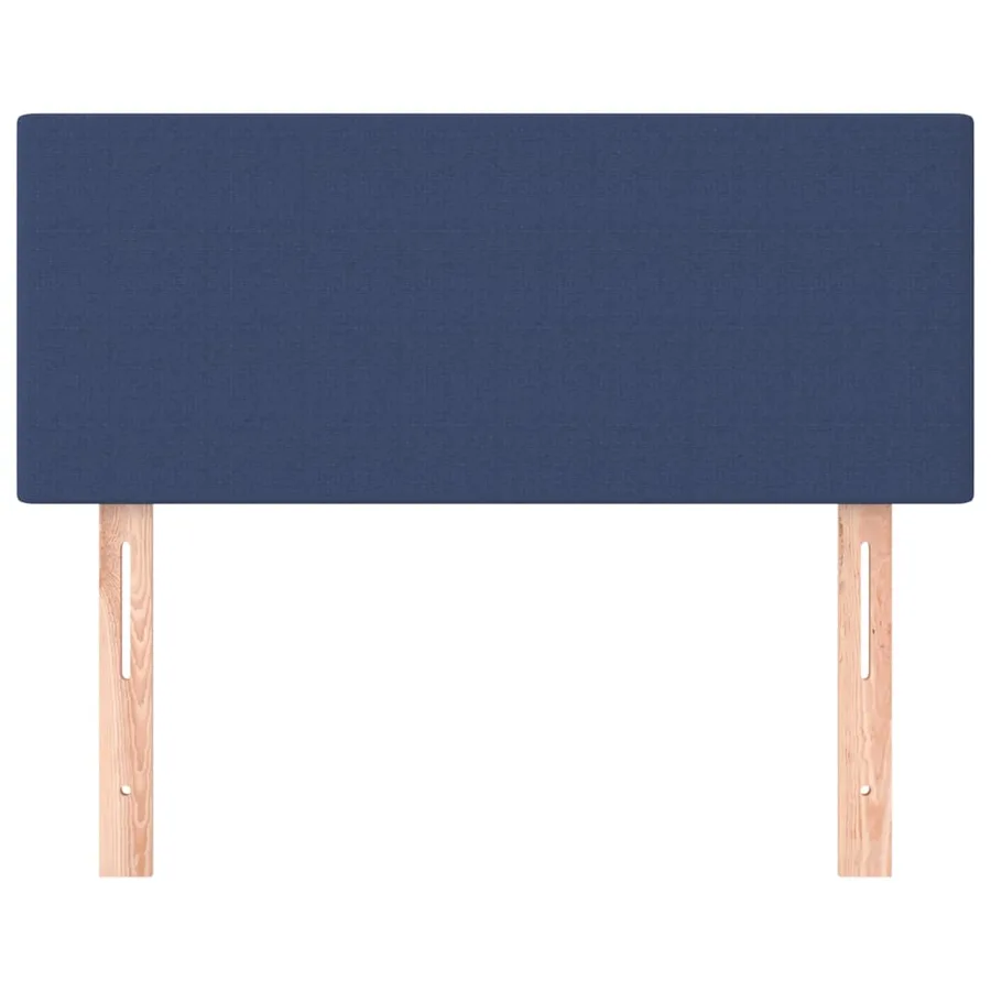 Tête de lit Bleu 80x5x78/88 cm Tissu - 3