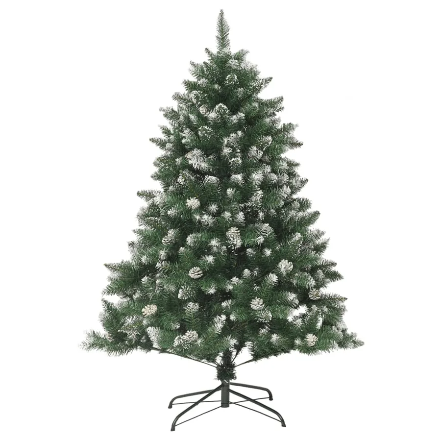 Sapin de Noël artificiel avec support 120 cm PVC - 2