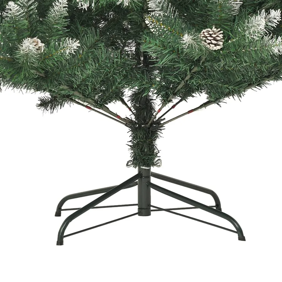 Sapin de Noël artificiel avec support 120 cm PVC - 7