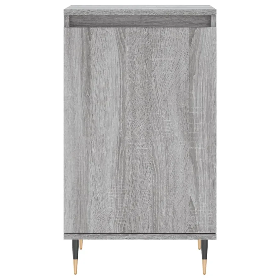 Buffet sonoma gris 40x35x70 cm bois d'ingénierie - 3