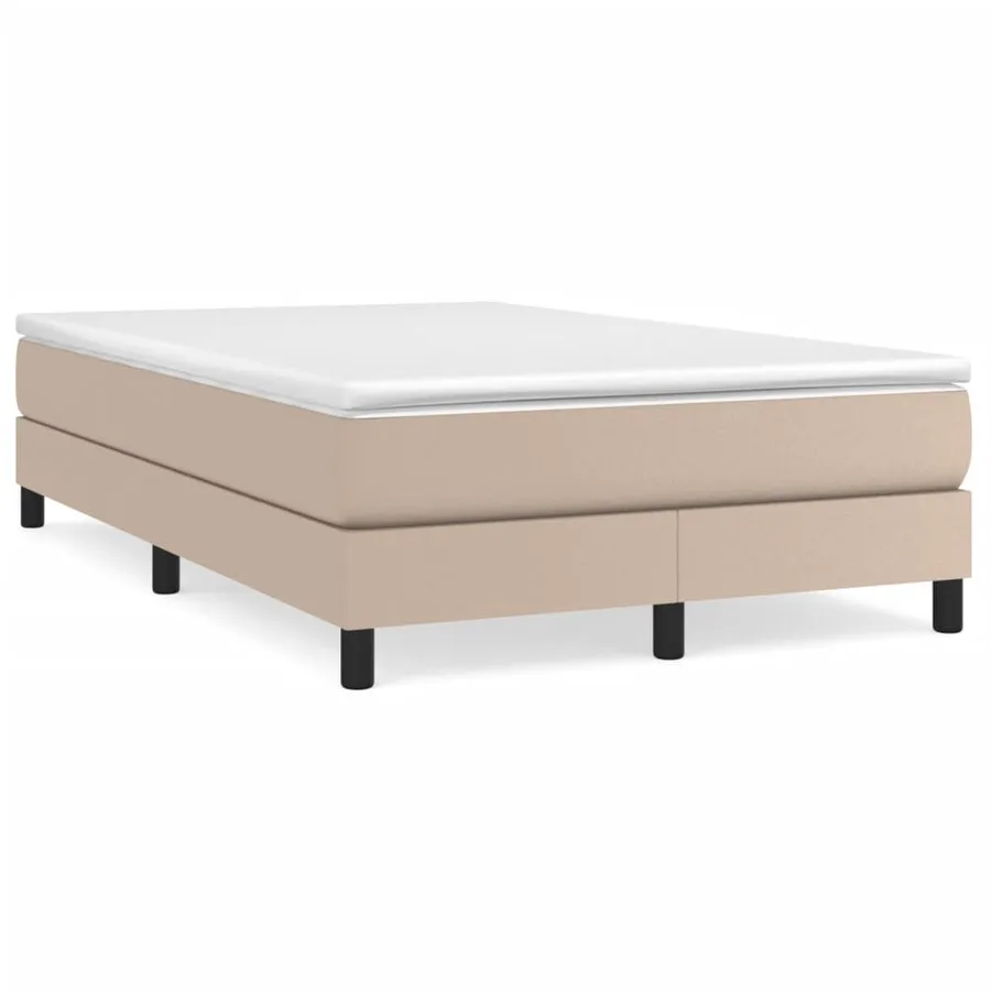 Sommier à lattes de lit avec matelas Cappuccino 120x200 cm - 2