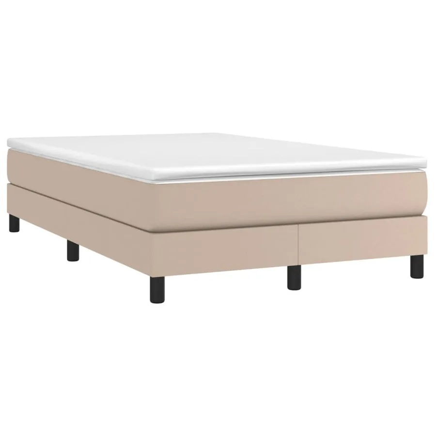 Sommier à lattes de lit avec matelas Cappuccino 120x200 cm - 3