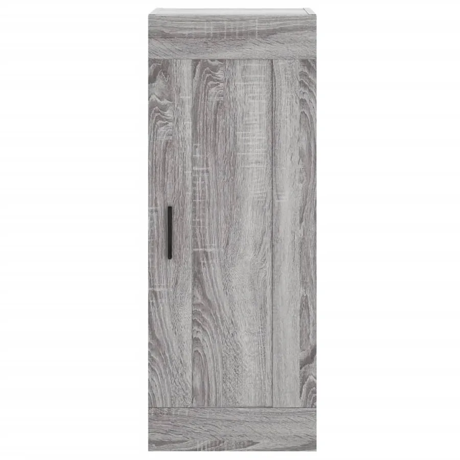 Buffet haut Sonoma gris 34,5x34x180 cm Bois d'ingénierie - 6