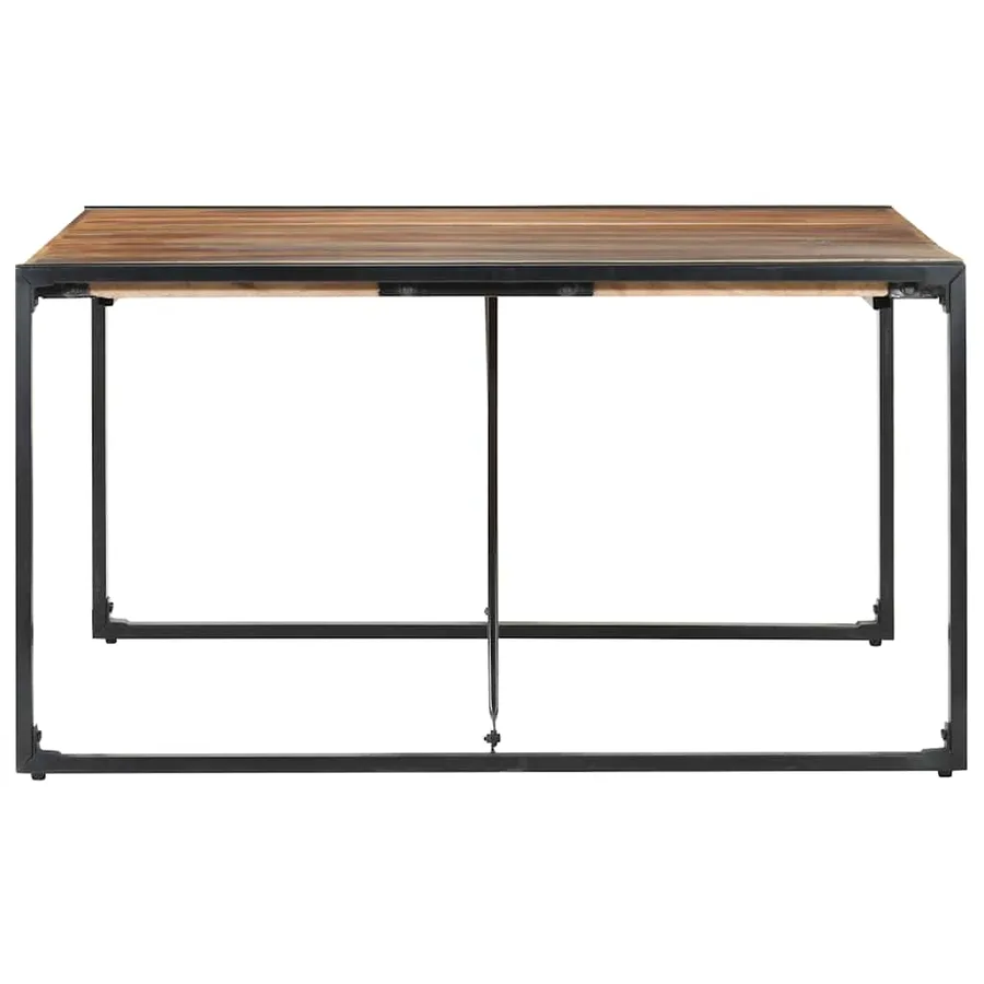 Table à manger 140x140x75 cm bois massif - 3
