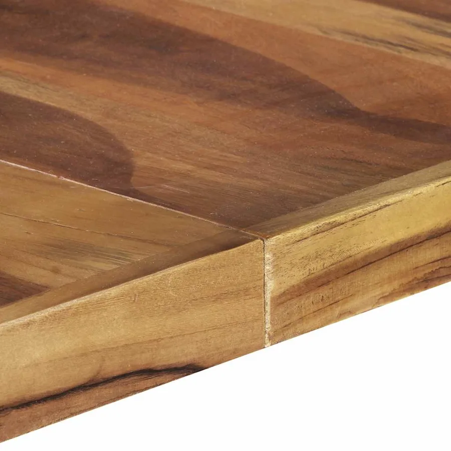 Table à manger 140x140x75 cm bois massif - 5
