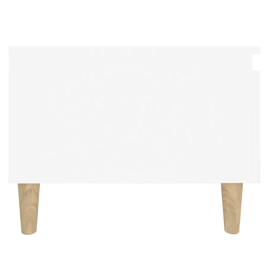 Tables d'appoint 2 pcs Blanc 50x46x35 cm Bois d'ingénierie - 10