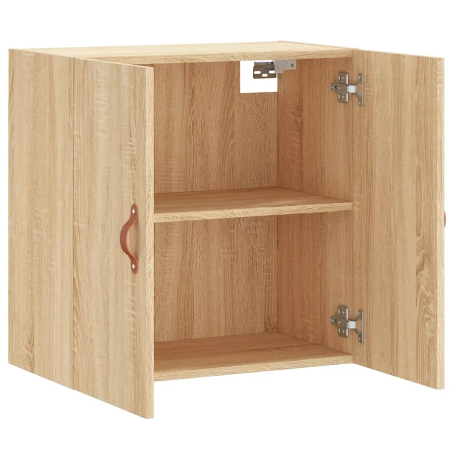 Armoire murale chêne sonoma 60x31x60 cm bois d'ingénierie - 6