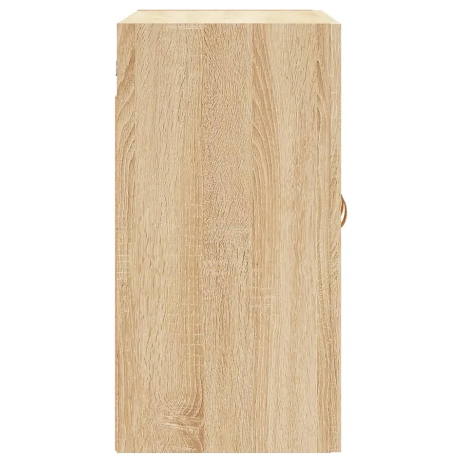 Armoire murale chêne sonoma 60x31x60 cm bois d'ingénierie - 7