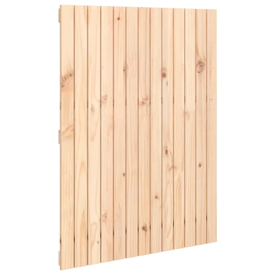 Tête de lit murale 82,5x3x110 cm Bois massif de pin - 2