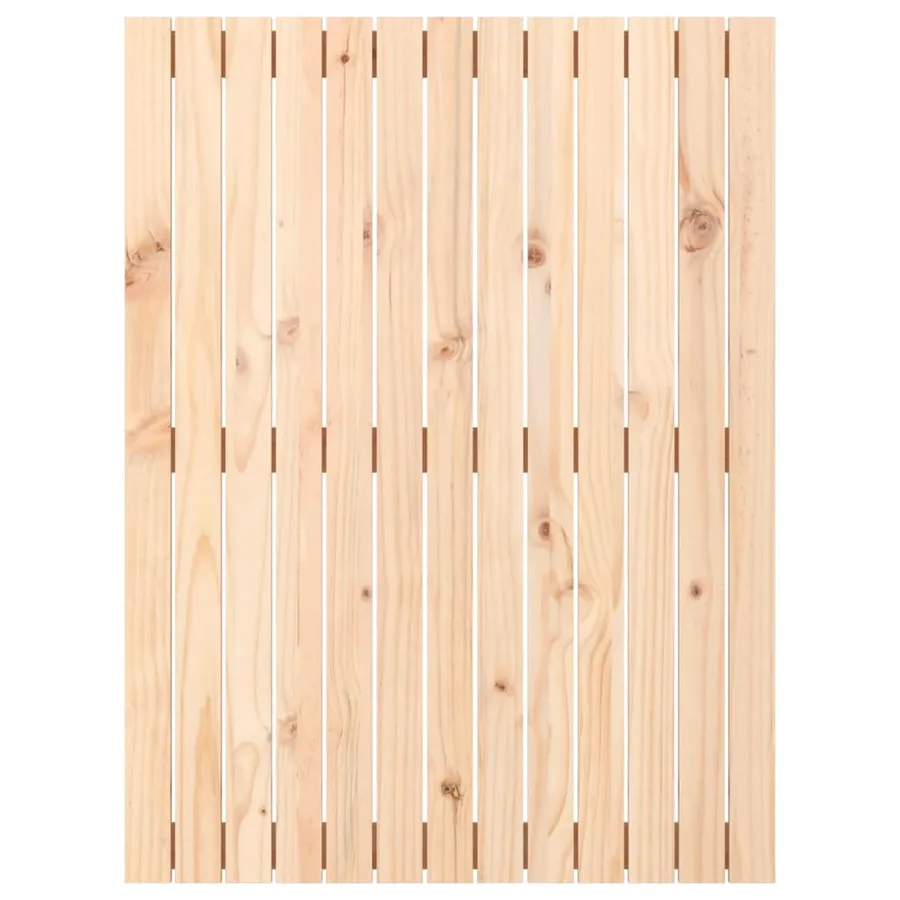 Tête de lit murale 82,5x3x110 cm Bois massif de pin - 4