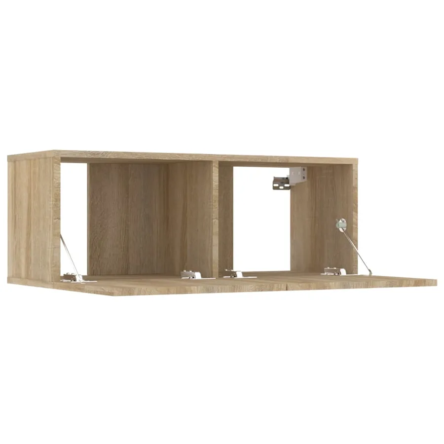 Ensemble de meubles TV 6 pcs Chêne sonoma Bois d'ingénierie - 5