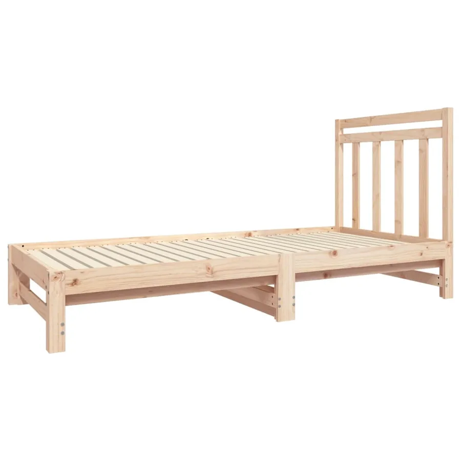 Lit coulissant sans matelas 2x(90x190) cm - 4