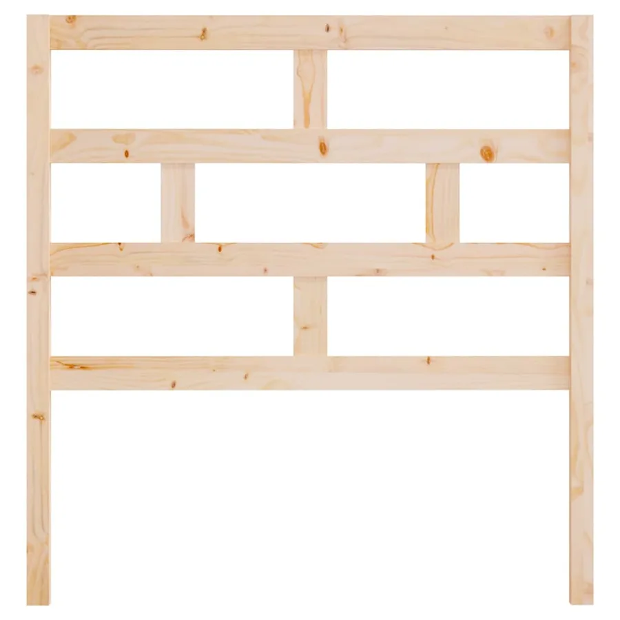 Tête de lit 106x4x100 cm Bois massif de pin - 4