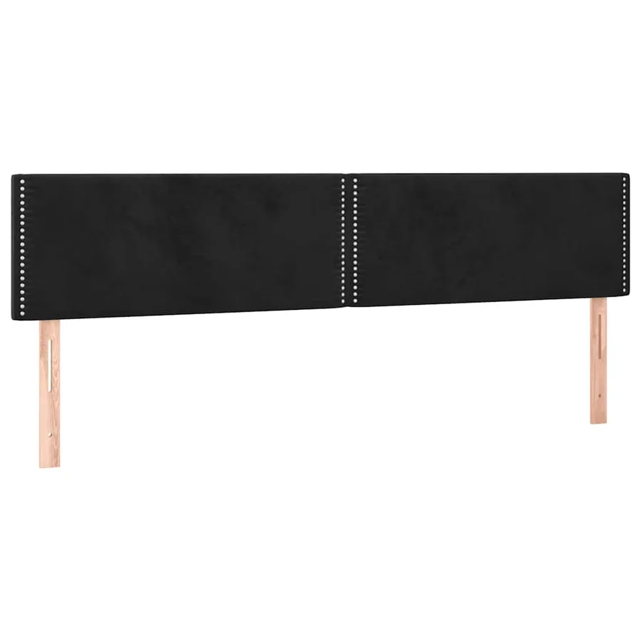 Sommier à lattes de lit avec matelas LED Noir 160x200 cm - 7