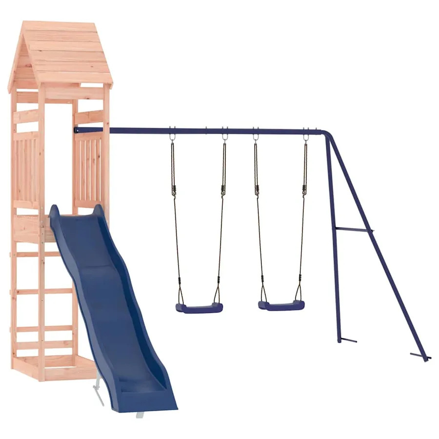 Aire de jeux d'extérieur bois massif de douglas - 3