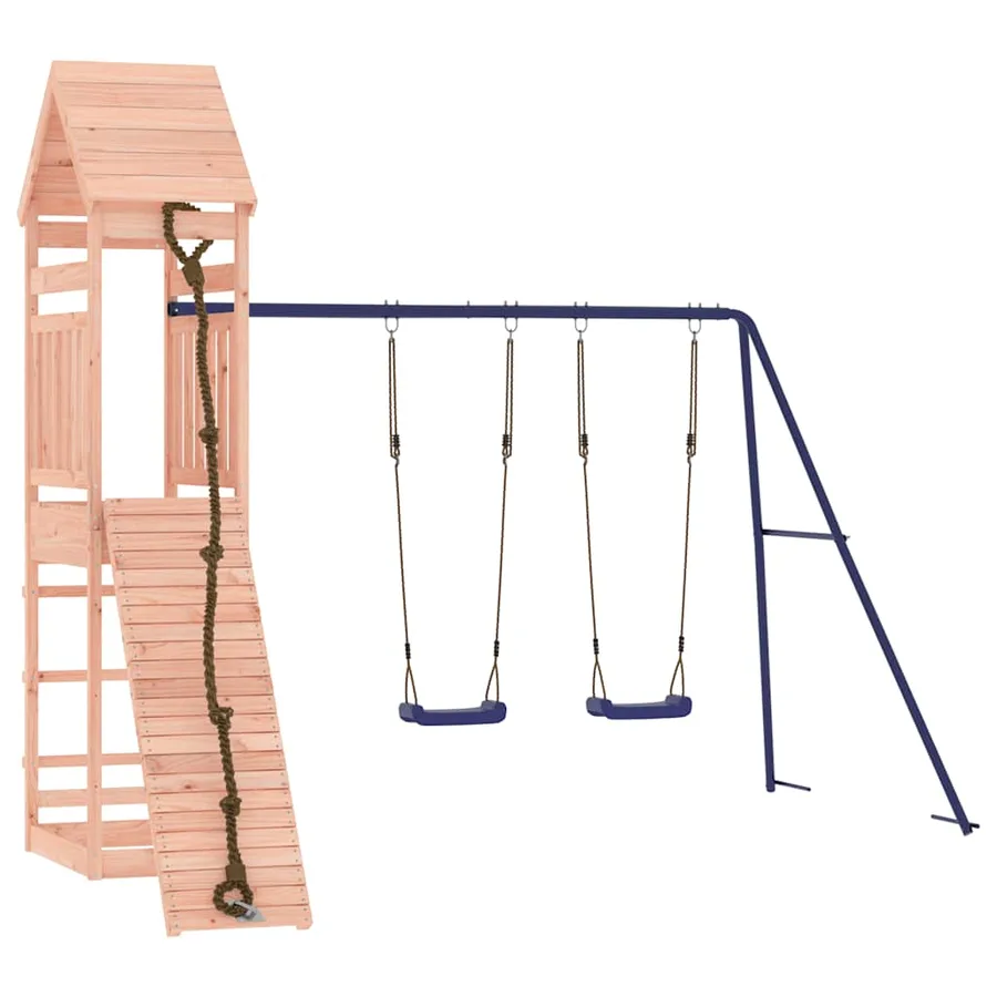 Aire de jeux d'extérieur bois massif de douglas - 3