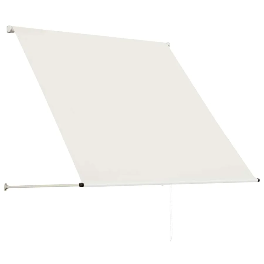 Auvent rétractable 100x150 cm Crème - 3