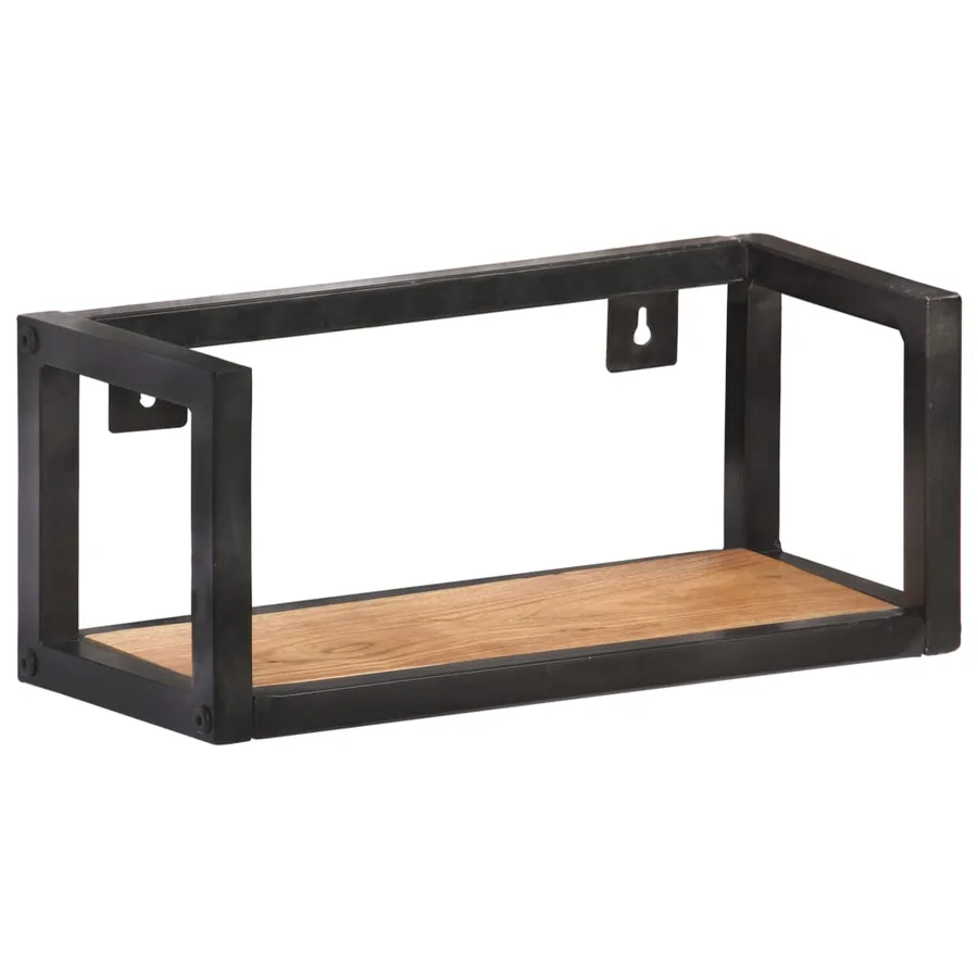 Étagères murales 2 pcs 40 cm Bois d'acacia massif - 2