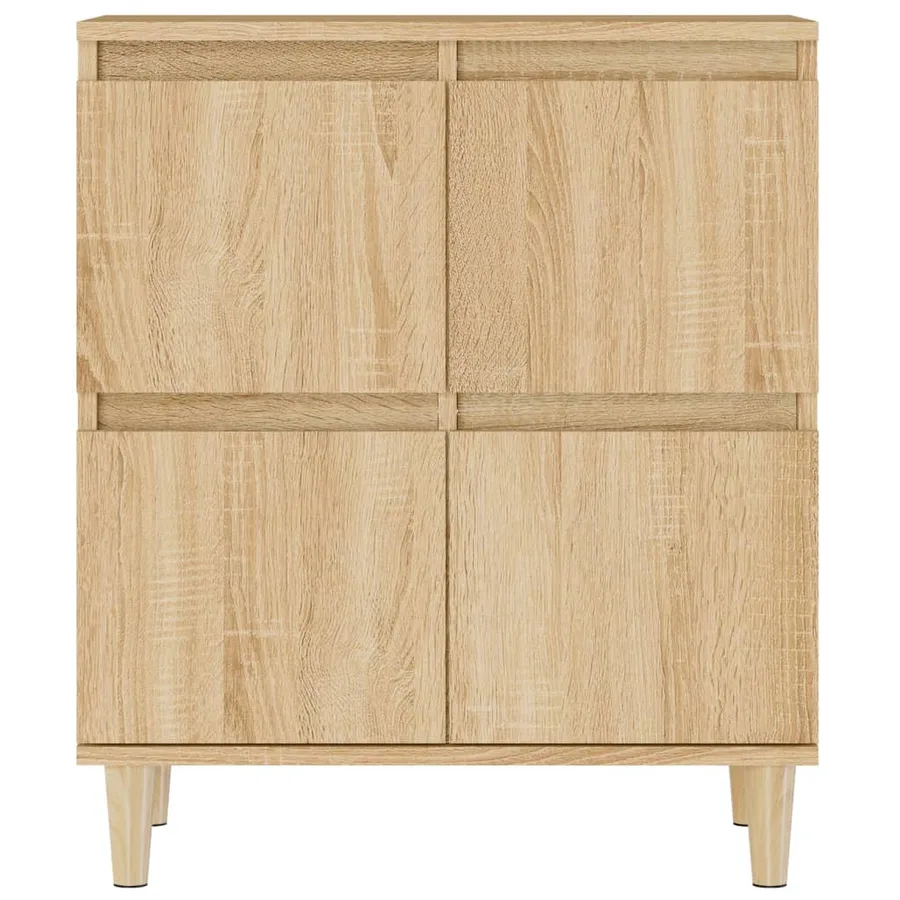 Buffets 3 pcs chêne sonoma 60x35x70 cm bois d'ingénierie - 8