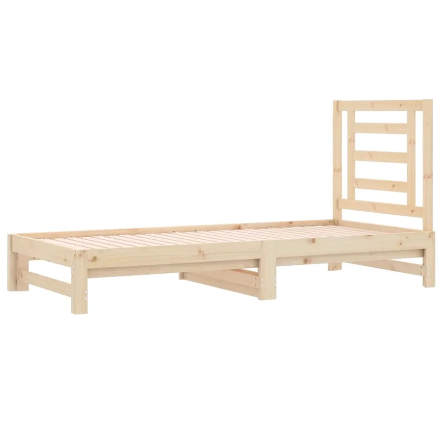 Lit coulissant sans matelas 2x(90x200) cm - 4
