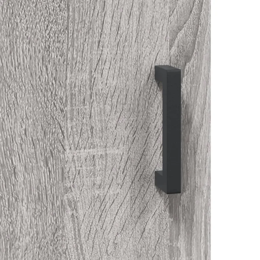 Buffet haut Sonoma gris 69,5x34x180 cm Bois d'ingénierie - 11